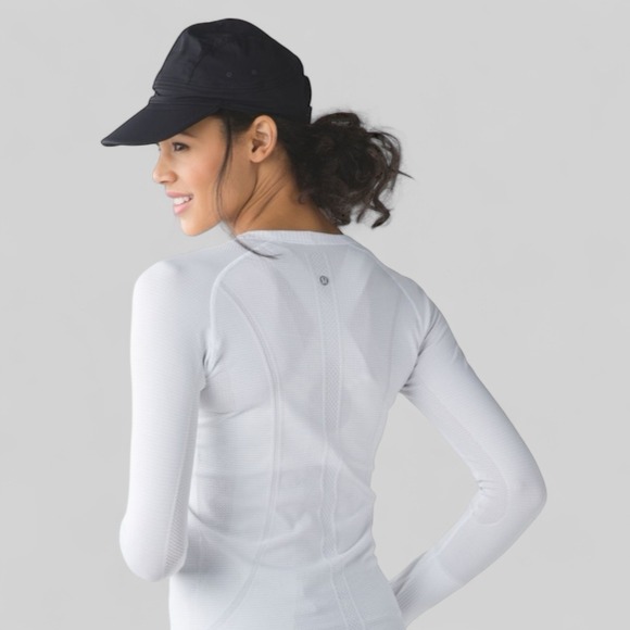 lululemon athletica Accessories - Lululemon Race To Place Run Hat 2.0 Cap Strap Back Women's O/S Black